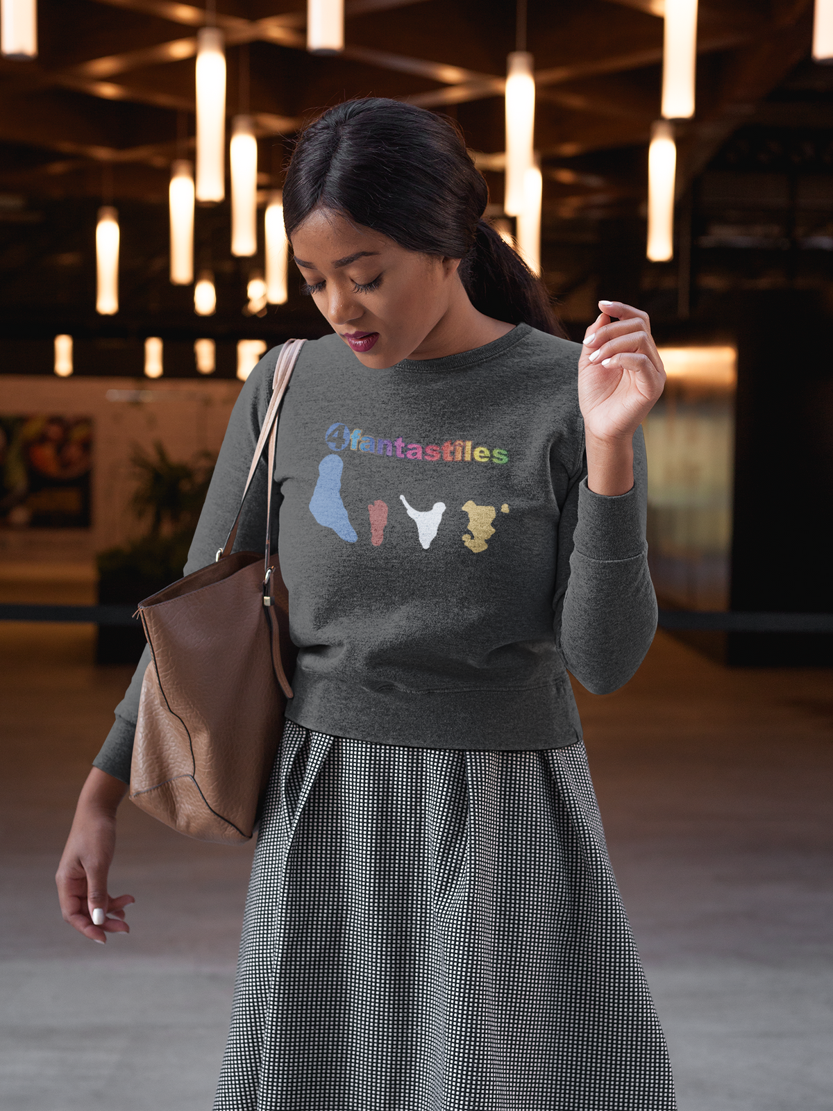 T-shirt en coton épais teinté unisexe